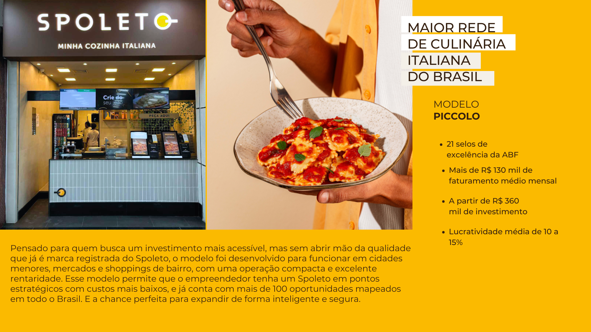 Lucratividade média de 10 a 15% (2)